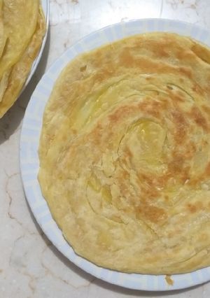 Foto resep Roti maryam / roti canai + step by step