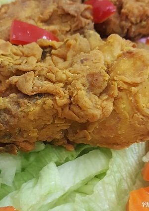صورة لوصفة الفراخ البروستد