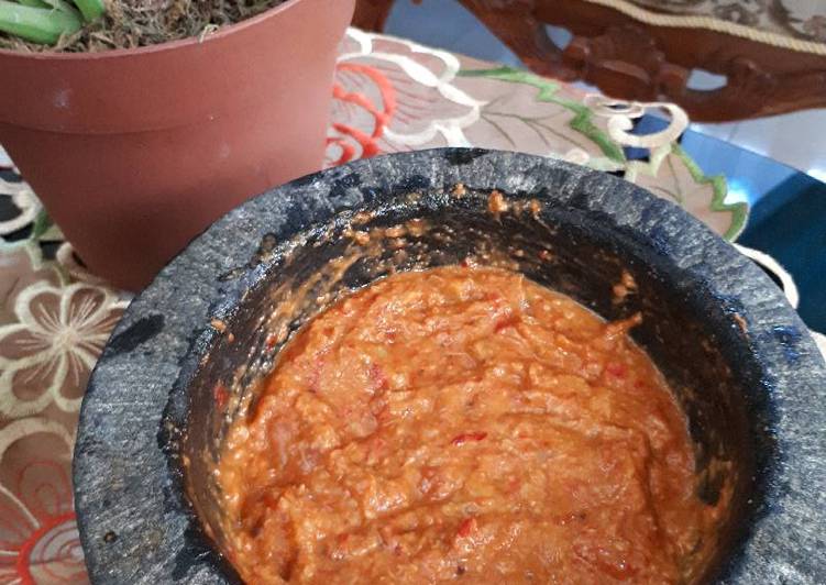 Resep Sambal Warung Lamongan Special Kacang Mede yang Sempurna