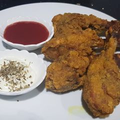 A picture of Chicken fry drumsticks.