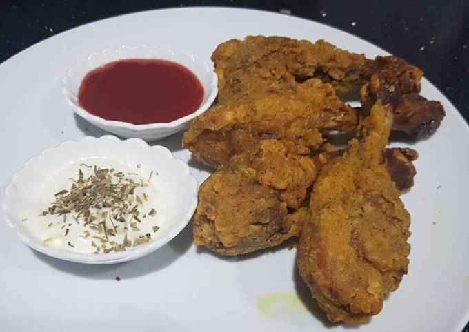 Recipe of Quick Chicken fry drumsticks