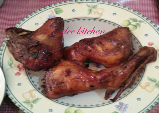 Resep Ayam bakar wong solo, Endul