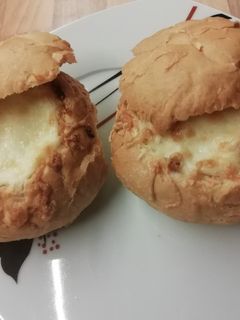 Töltött zsemle recept fotója