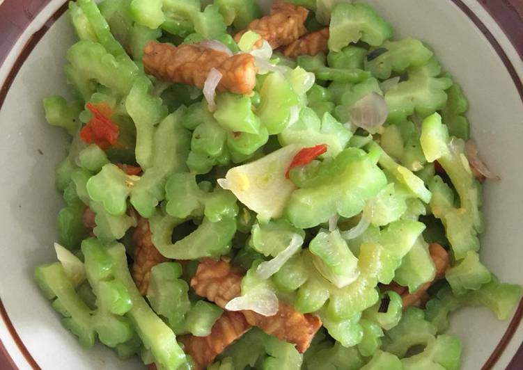 Tumis Pare Tempe