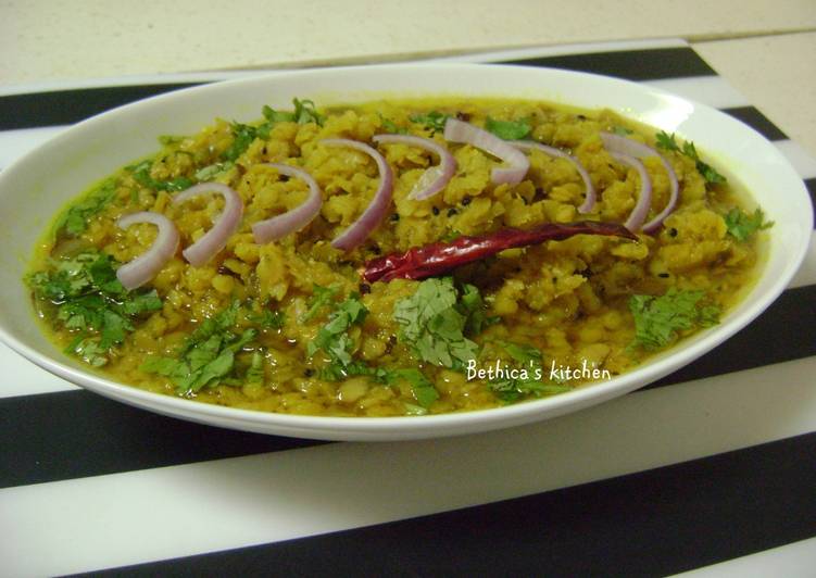 Recipe of Any-night-of-the-week Masoor Dal Chorchori