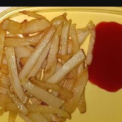 A picture of French fries.