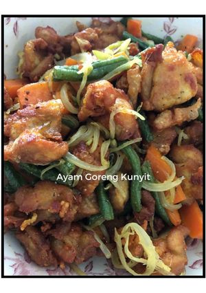 Gambar Ayam Goreng Kunyit