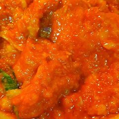 A picture of Mango shallots chutney.