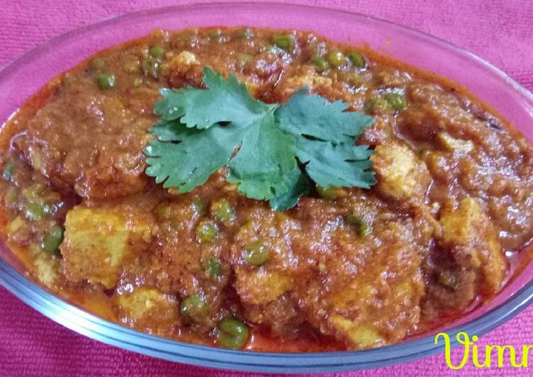 Shahi Matar Paneer