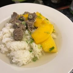 Beef Clear Soup with Rutabaga (Swede) A picture of Beef Clear Soup with Rutabaga (Swede).
