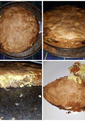 Una foto de Tarta de atún con masa casera