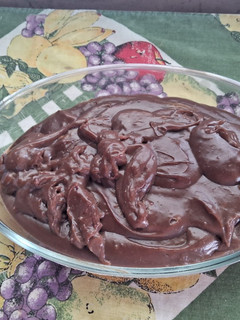 Una foto de Crema pastelera de chocolate