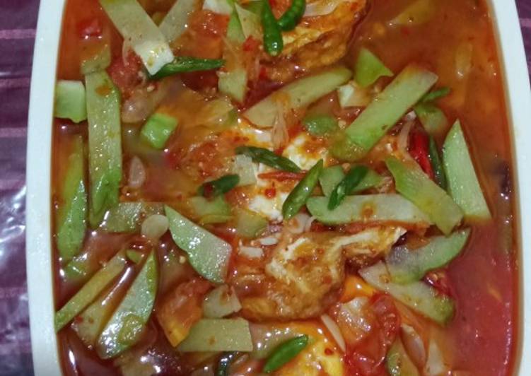 Telur kuah ekstra pedas