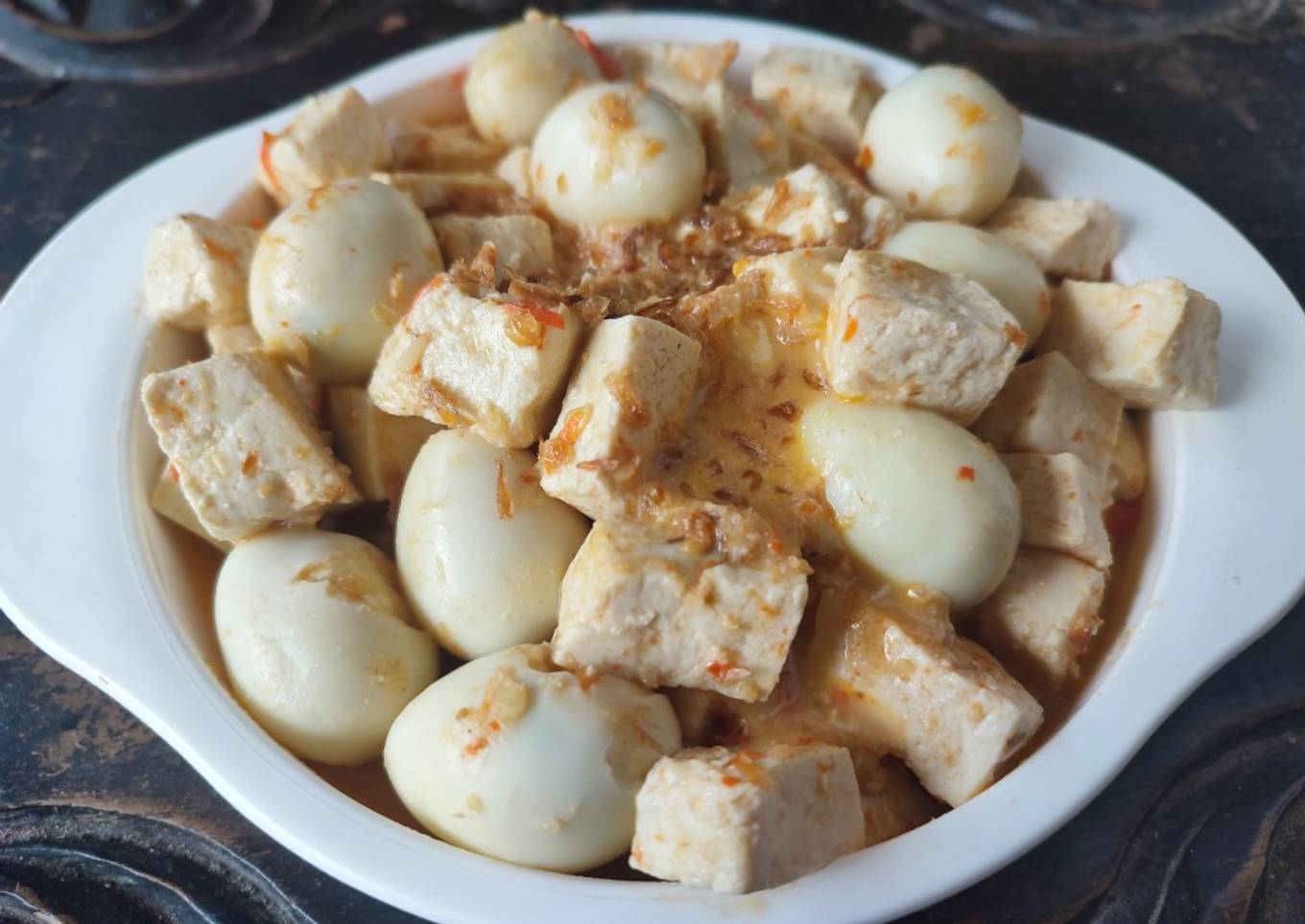 Sambal Goreng Tahu Telur