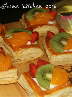Foto resep Fruit puff pastry