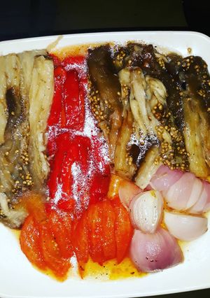 Una foto de Escalivada Mediterránea al horno