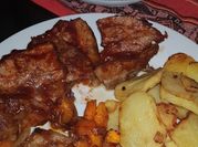 Una foto de bondiola de cerdo hervida