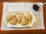Una foto de scones con harina integral