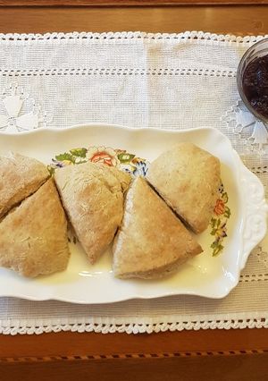 Una foto de Scones integrales con suero de leche