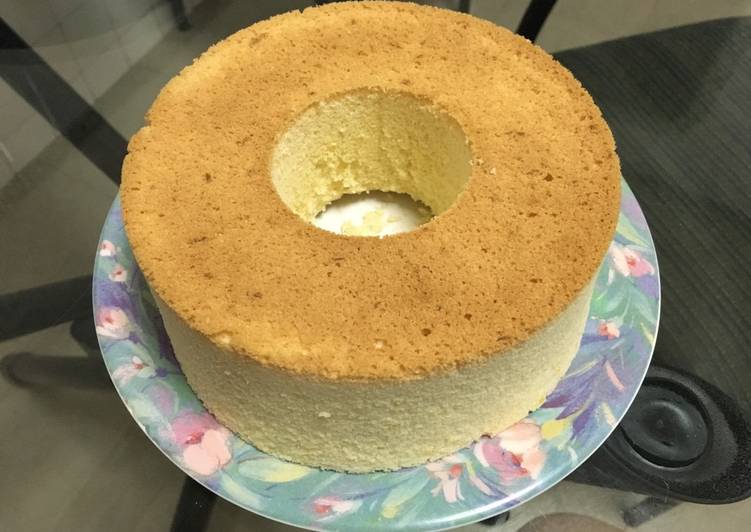 Lemon chiffon cake (rice cooker)