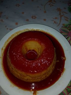 Una foto de Budín de pan fácil y delicioso