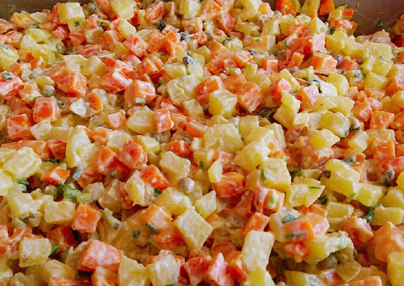 Ensalada de papá/ Rusa