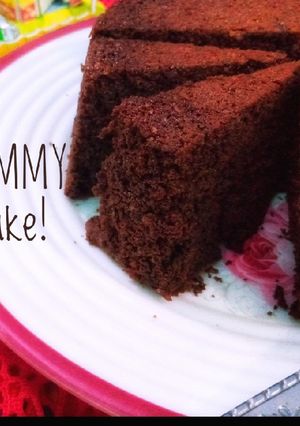 A picture of Dark Chocolate Cake!.