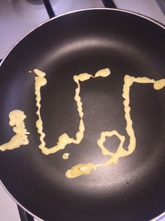 صورة لوصفة الرسم بالبانكيك