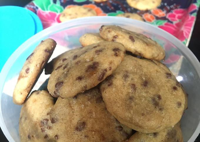 Resep Chocolate Cookies (tanpa oven) Anti Gagal