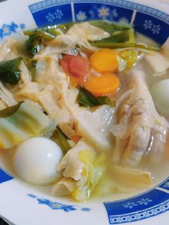 Foto resep Sop Ceker Kembang Tahu