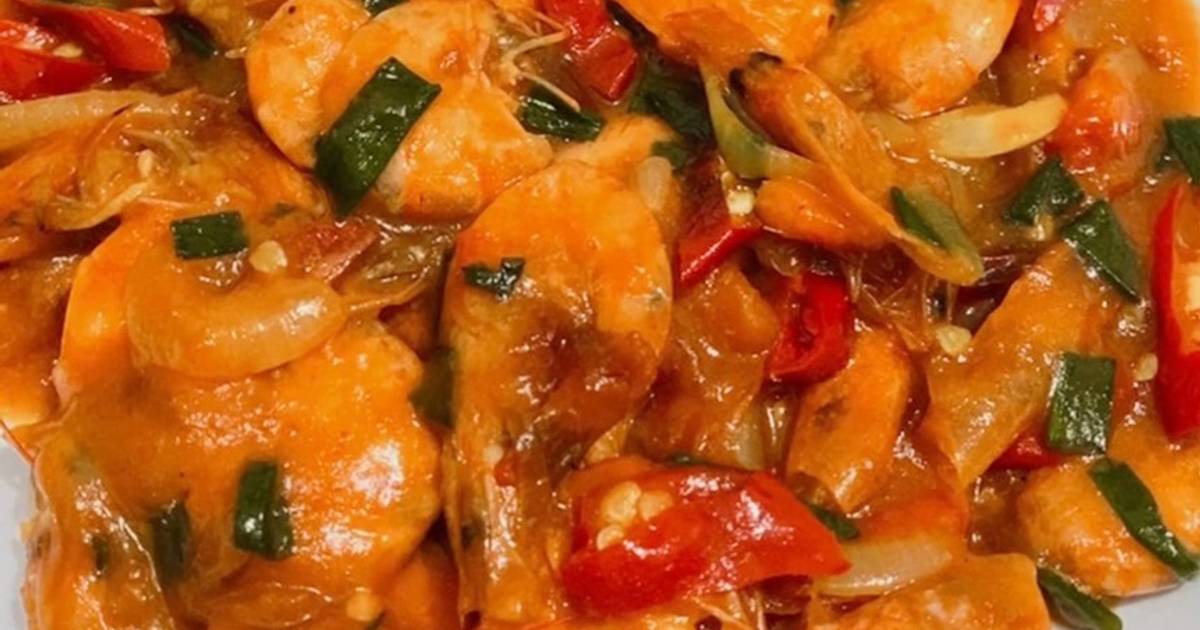 Resep Udang Pedas Asam Manis Oleh ULA SYIFA NF - Cookpad