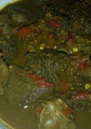 A picture of Offal pepper soup.
