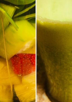 Una foto de Licuado para limpiar el aparato digestivo