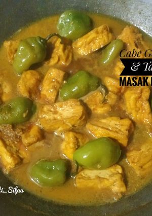 Foto resep Cabe gendot & tahu masak kecap