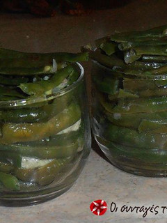 Φωτογραφία της συνταγής Αμπελοφάσουλα με pesto βασιλικού και κρέμα τυριού