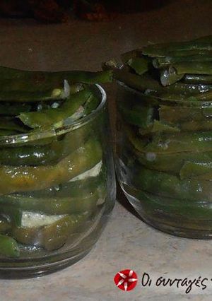 Φωτογραφία της συνταγής Αμπελοφάσουλα με pesto βασιλικού και κρέμα τυριού