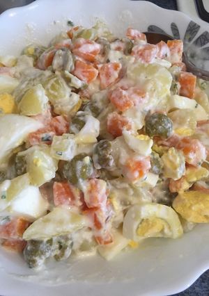 Hình của món Salade rau củ ngày hè.