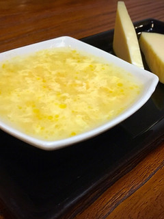 Una foto de Caldo de queso
