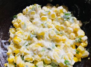 Una foto de Ensalada de choclo con mayo y cilantro