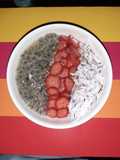 Bowl de avena y frutas
