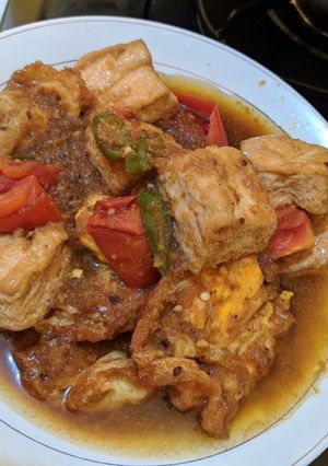 Foto resep Semur telur tahu