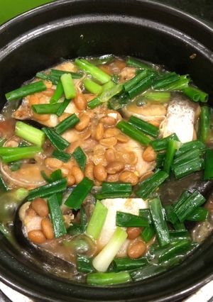 Hình của món Cá Hú kho tương hột.