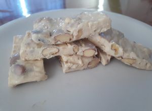 Una foto de Fudge de Chocolate Blanco