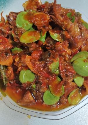 Foto resep Sambal cumi pete