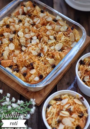 Foto resep Puding roti (Bread pudding)