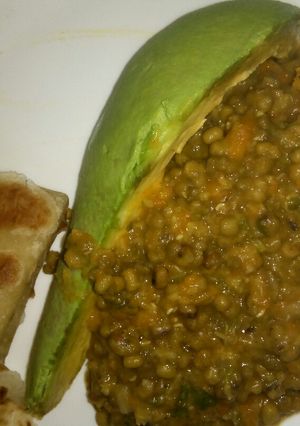 A picture of Ndengu curry.