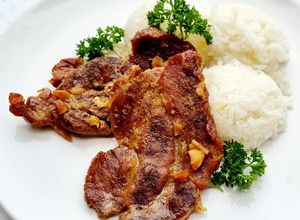 Mézes-mustáros sertéstarja recept fotója