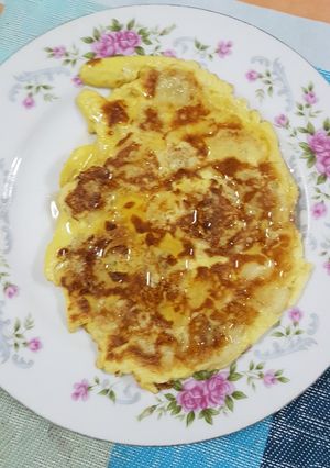Una foto de Panqueque de plátano