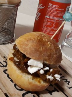 Una foto de Hamburguesa de carrillada