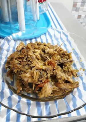 Foto resep Suwir tongkol sambel ijo